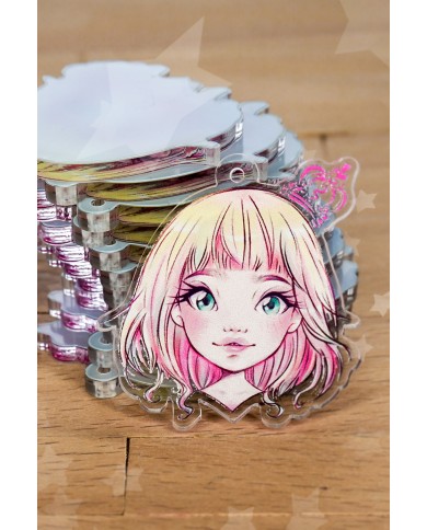 Momoni + Acrylic Charm
